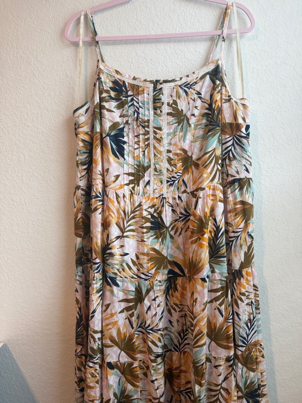 Jessica Simpson Tropical Maxi Dress - Picture 2 of 8
